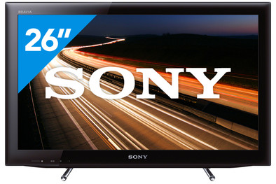 Sony KDL-26EX550 Zwart is nooit meer leverbaar