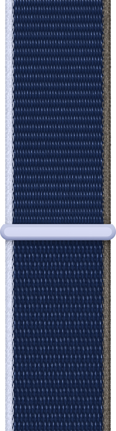 Apple Watch 42/44/45 mm Nylon Sport Loop Horlogeband Diepdonkerblauw is nooit meer leverbaar
