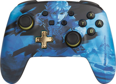 PowerA Enhanced Wireless Controller Link Blue Nintendo Switch