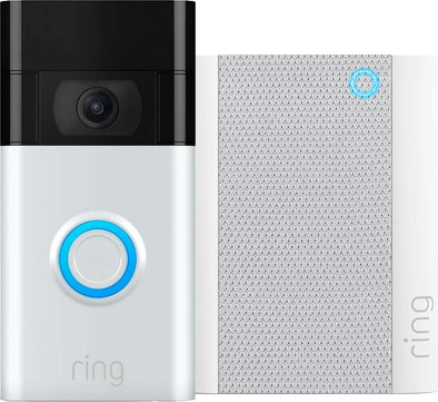 Ring Video Deurbel Gen. 2 Grijs + Chime Gen. 2 is nooit meer leverbaar