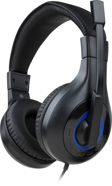 Bigben Wired Stereo Gaming Headset V1 Black Blue Coolblue