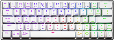 Cooler Master SK622 Mechanische Gaming Toetsenbord White TTC Low Profile Red Qwerty is nooit meer leverbaar
