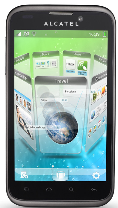 Alcatel One Touch 995 Black is nooit meer leverbaar