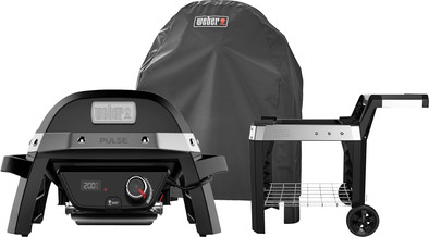 Weber Pulse 1000 + Onderstel + Hoes is nooit meer leverbaar