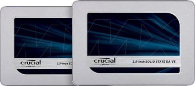 Crucial MX500 2TB 2,5 inch Duo Pack is nooit meer leverbaar