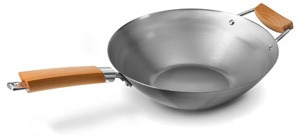 Ken Hom KH435001 35 cm Karbon Çelik Wok Tava - en ucuz fiyata satın al