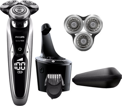 Philips Series 9000 S9711/31 + Philips V-Track precision mesjes SH90/70 is nooit meer leverbaar