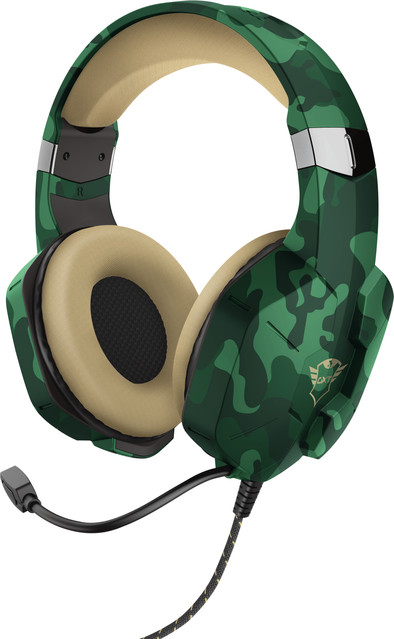 Trust GXT 323C Carus Wired Gaming Headset Jungle Camo Coolblue