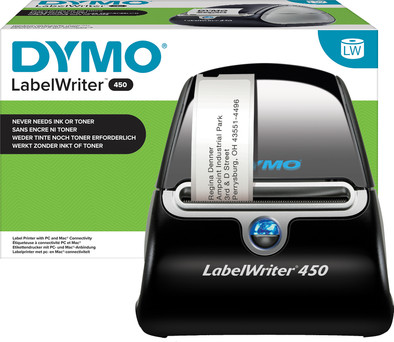 DYMO LabelWriter 450 Labelmaker is nooit meer leverbaar