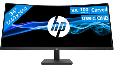 HP M34d WQHD Curved | Coolblue | Monitors
