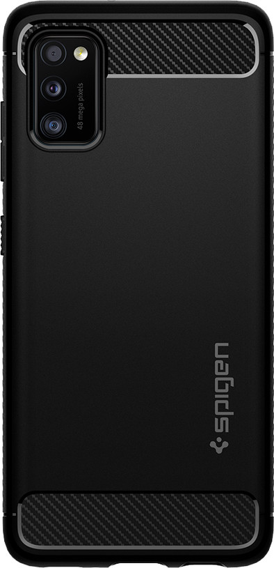 Spigen Rugged Armor Samsung Galaxy A41 Back Cover Black is no longer available