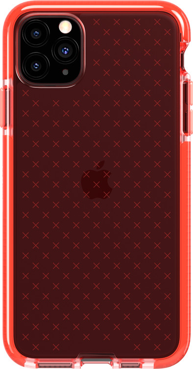 Tech21 Evo Check Apple iPhone 11 Pro Max Back Cover Rood is nooit meer leverbaar