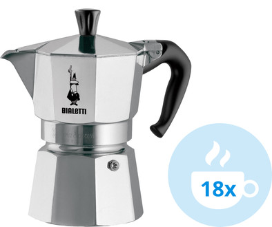 Bialetti Moka Express 18 kopjes is nooit meer leverbaar
