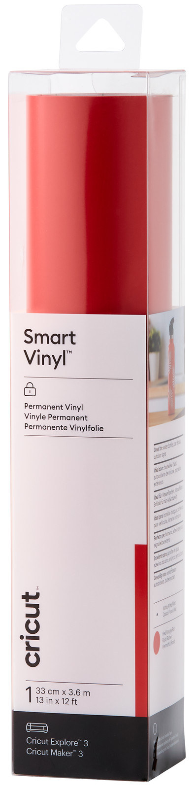 Cricut Smart Vinyl Permanent 33x366 Red is no longer available