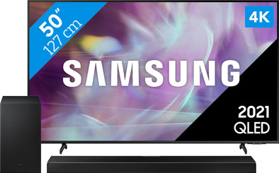 Samsung QLED 50Q64A + Soundbar is nooit meer leverbaar