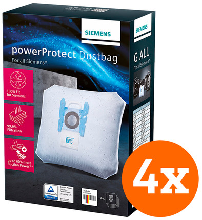 Siemens Vacuum Cleaner Bag Fleece Type G All (4 units) is no longer available