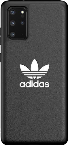 Adidas Samsung Galaxy S20 Plus Back Cover Leer Zwart is nooit meer leverbaar