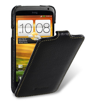 Melkco Leather Case HTC One X / Plus Zwart is nooit meer leverbaar