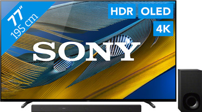Sony Bravia OLED XR-77A80J (2021) + Soundbar is nooit meer leverbaar