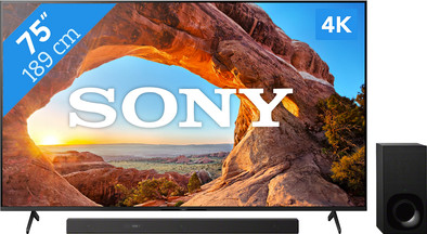 Sony KD-75X85J + Soundbar is nooit meer leverbaar
