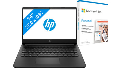 HP 14s-dq0900nd + Microsoft 365 Personal NL Subscription 1 Year is no longer available