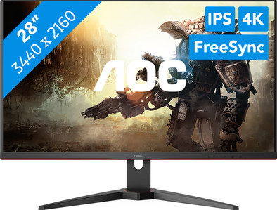 AOC U28G2AE/BK is nooit meer leverbaar