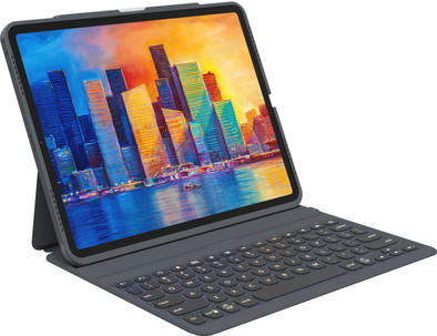 Zagg Pro Keys Apple iPad (2021&#x2F;2020) Toetsenbord Hoes QWERTY Zwart is nooit meer leverbaar