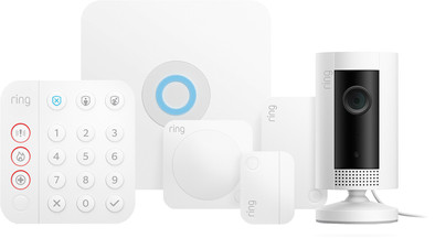 Ring Alarmsysteem met 2 sensoren + Indoor Cam Wit is nooit meer leverbaar