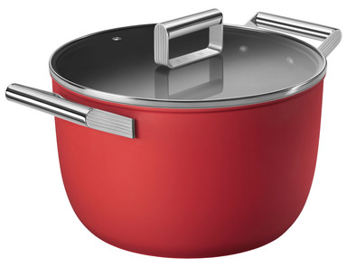 SMEG Kookpan 26 cm Rood is nooit meer leverbaar