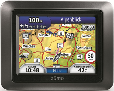 Garmin Zumo 220 is nooit meer leverbaar