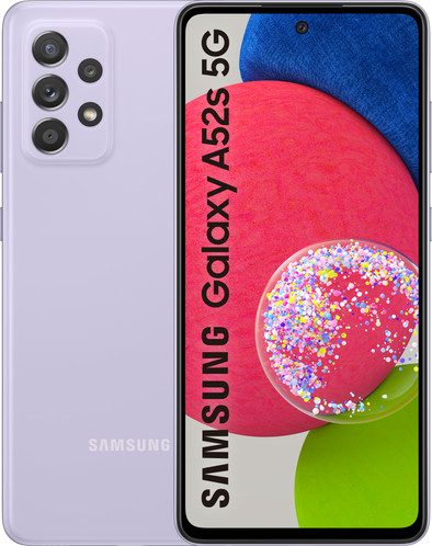 Samsung Galaxy A52s 128GB Paars 5G is nooit meer leverbaar