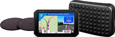 Garmin Camper &amp; Caravan 785 LMT-D - Europa + Houder + Beschermhoes Hard is nooit meer leverbaar
