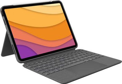 Logitech Combo Touch Apple iPad Air (2022&#x2F;2020) Toetsenbordhoes QWERTY Grijs is nooit meer leverbaar