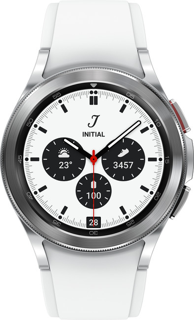 Samsung Galaxy Watch4 Classic Zilver 42mm is nooit meer leverbaar