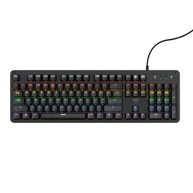 Trust GXT 863 Mazz Mechanisch Gaming Toetsenbord Qwerty is nooit meer leverbaar