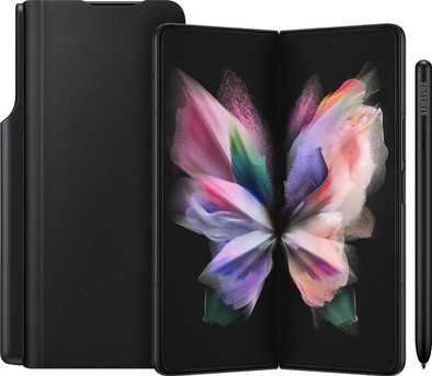 Samsung Galaxy Z Fold 3 512GB Zwart 5G + Samsung Note Pack Book Case Zwart met S Pen is nooit meer leverbaar
