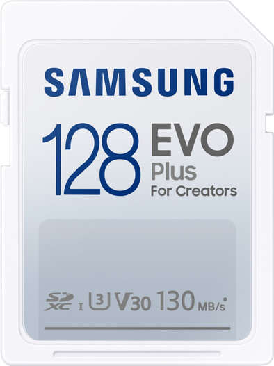 Samsung SDXC EVO Plus 128GB 60MB/s is nooit meer leverbaar
