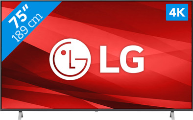 LG 75UP77006LB is nooit meer leverbaar