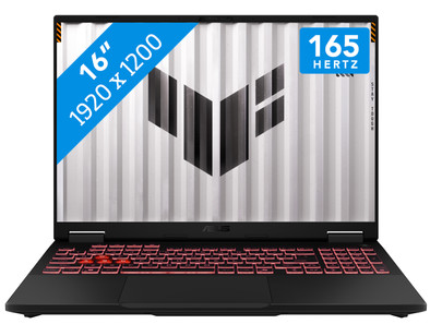 ASUS TUF Gaming A16 FA608UM-RV231W is nooit meer leverbaar
