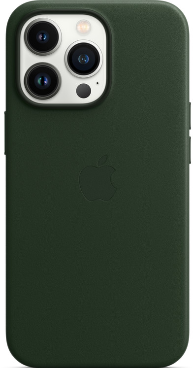 Apple iPhone 13 Pro Back Cover with MagSafe Leather Sequoia Green is no longer available
