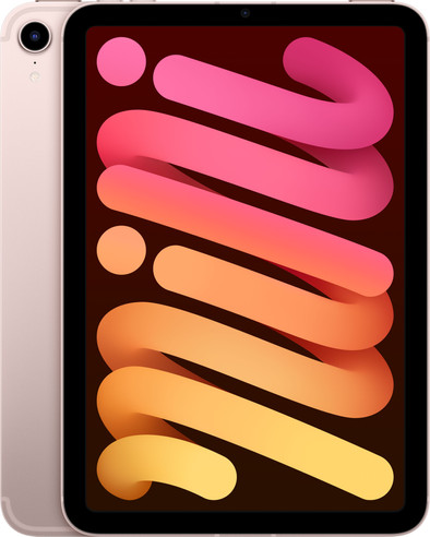 Apple iPad Mini 6 256GB Wifi + 5G Roze is nooit meer leverbaar