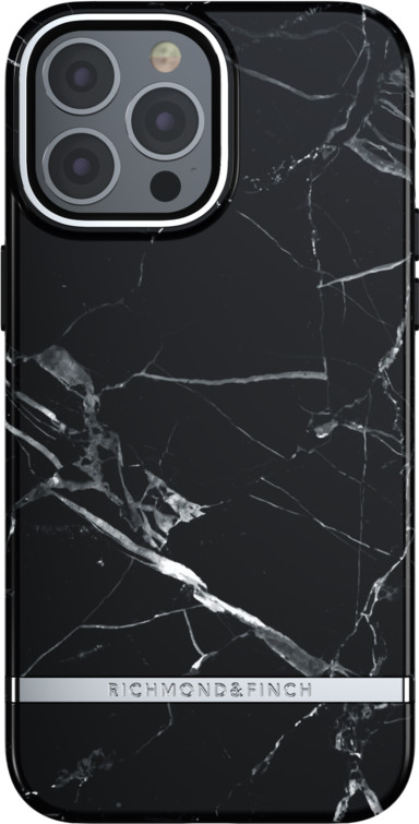 Richmond &amp; Finch Black Marble Apple iPhone 13 Pro Max Back Cover is nooit meer leverbaar