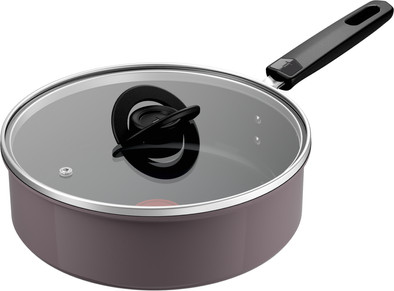 Tefal Ceramic Control Grey hapjespan 24 cm + deksel is nooit meer leverbaar