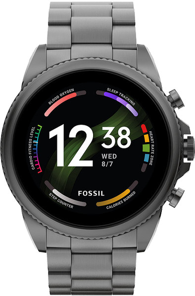 Fossil Gen 6 Display FTW4059 Grijs/Grijs 44mm is nooit meer leverbaar