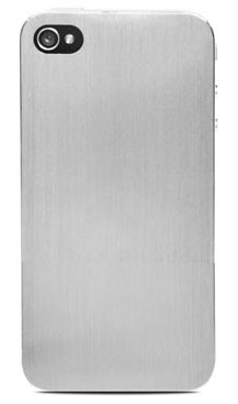 Muvit Metal Back Sticker Apple iPhone 4 / 4S is nooit meer leverbaar