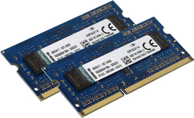 Kingston ValueRAM 8GB DDR3L SODIMM 1600 MHz (2x4GB) is nooit meer leverbaar