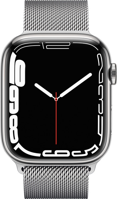 Apple Watch Series 7 4G 45mm Silver Stainless Steel Milanese Watch Strap is no longer available