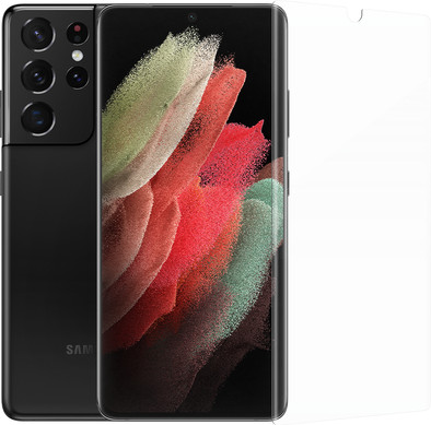Samsung Galaxy S21 Ultra 256GB Zwart 5G + InvisibleShield GlassFusion+ Screenprotector is nooit meer leverbaar
