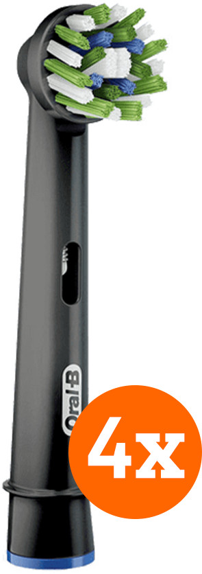 Oral-B CrossAction Black Edition Brush Attachment 4 units is no longer available