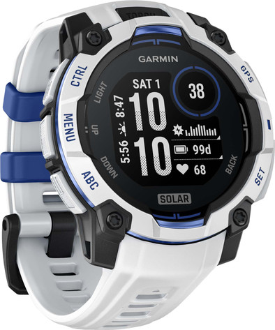 Garmin Instinct 3 Solar Wit 45 mm is nooit meer leverbaar